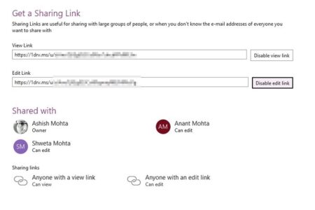 How to share your OneNote Notebooks online