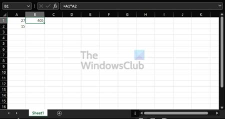 How to multiply numbers in Single or Multiple cells in Excel