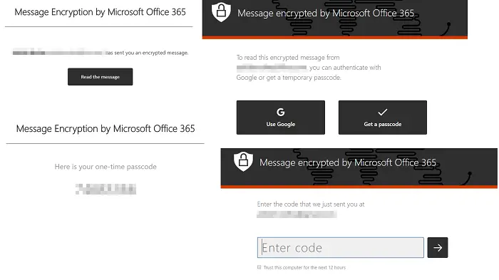 Open Encrypted Email Outlook