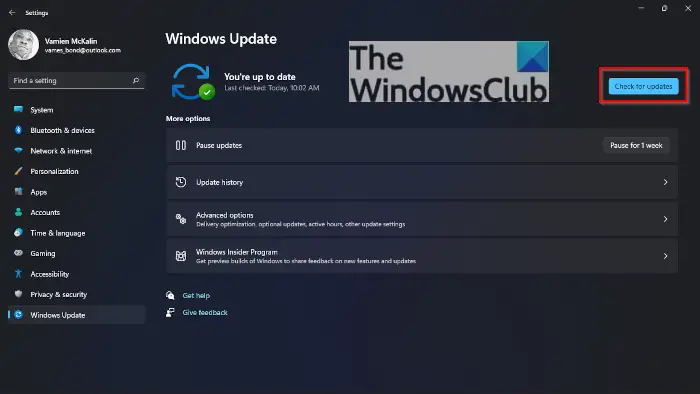 How to update Windows 11 manually