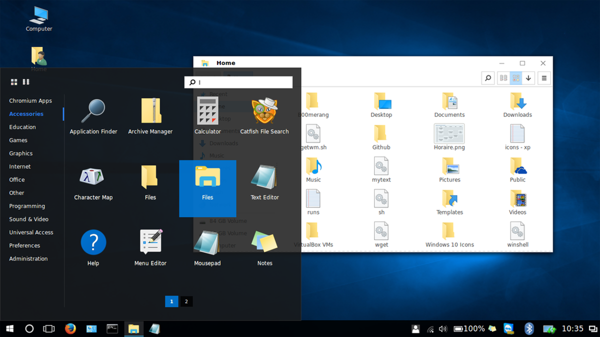 1729120885 775 How To Make Linux Look Like Windows 10