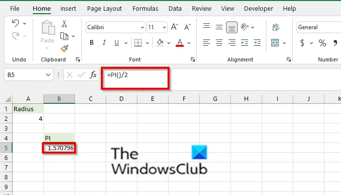 1729157337 952 How to use the PI function in