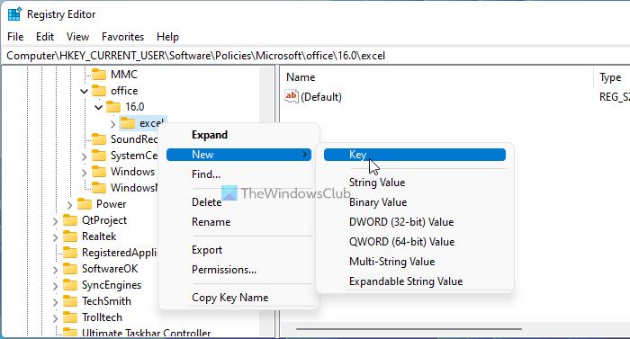 How to change selection direction after pressing Enter in Excel