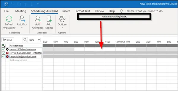 1729182522 962 Display your working hours to your colleagues in Outlook