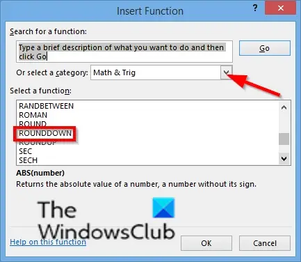 1729201475 179 How to use the ROUNDDOWN function in