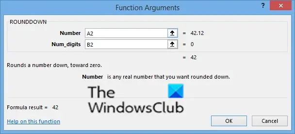 1729201476 55 How to use the ROUNDDOWN function in