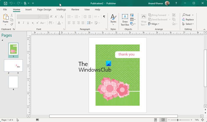 1729228501 792 How to design Greeting Cards in Microsoft Publisher