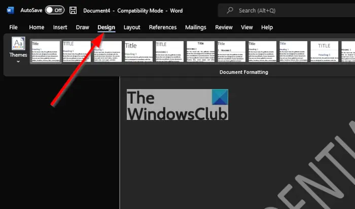 1729249089 494 How to remove a Watermark in Microsoft Word