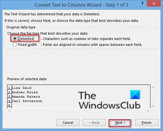 1729276706 446 How to convert Text to Columns in