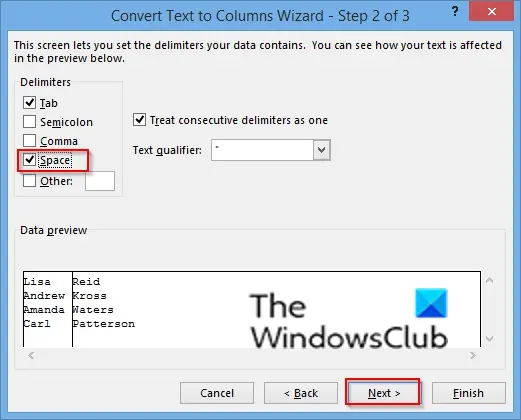 1729276707 845 How to convert Text to Columns in