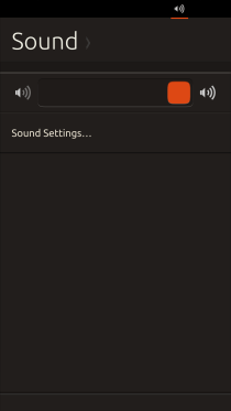 Ubuntu Touch - 07.6 - Status Bar - Sound