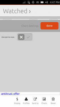 Ubuntu Touch - 24.8 - Apps - Tools - Charts