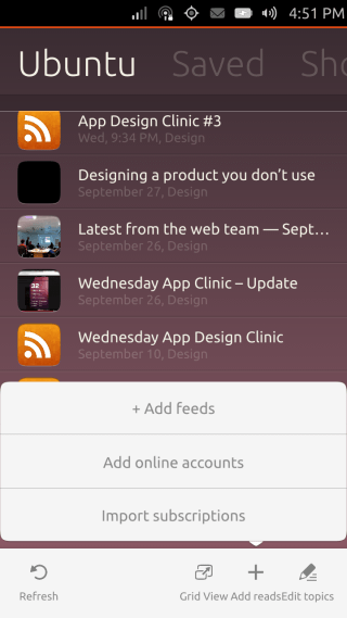 Ubuntu Touch - 25.2 - Apps - Shorts - List