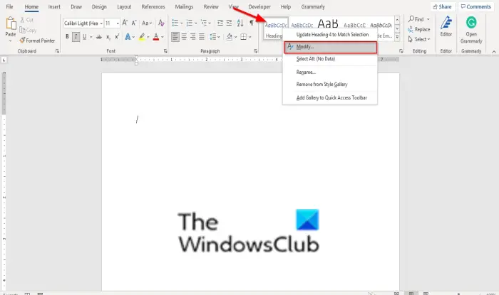 1729356393 956 How to Customize and Create a new Style in Word