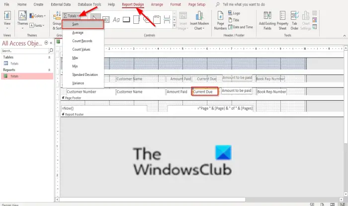 1729357064 33 How to add Totals in Reports in Microsoft Access