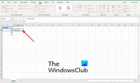 How to convert Numbers stored as Text to Numbers in Excel