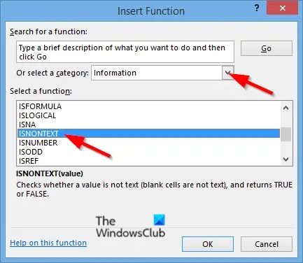 1729379381 213 How to use ISNONTEXT function in