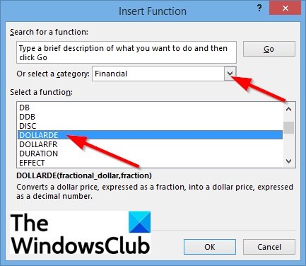 1729385360 7 How to use DOLLARDE function in