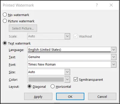 1729391678 568 How to insert a watermark in Word document