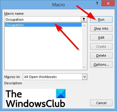 1729393389 205 How to create and run a Macro in