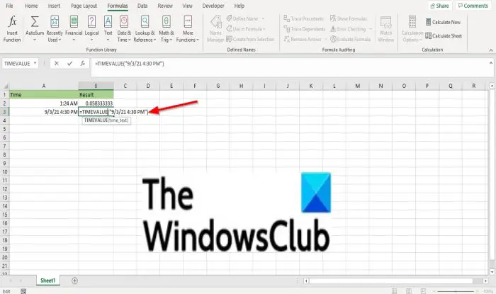 1729402477 753 How to use TIMEVALUE function in