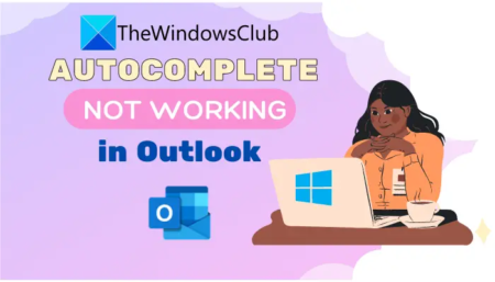 Autocomplete not working correctly in Outlook