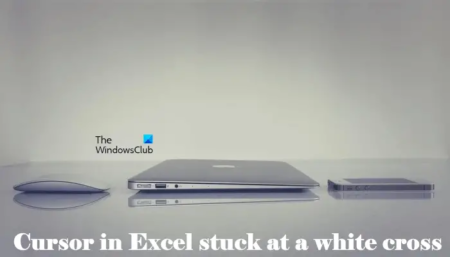 Excel Cursor is stuck on white cross [Fixed]