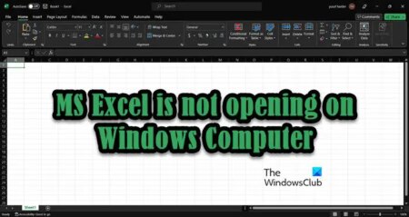 Excel not opening on Windows computer [Fix]