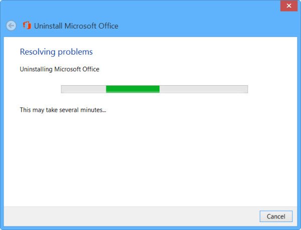 uninstall office 3