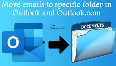 How to automatically move Emails to a folder in Outlook