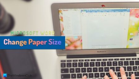 How to change the Paper Size in Microsoft Word