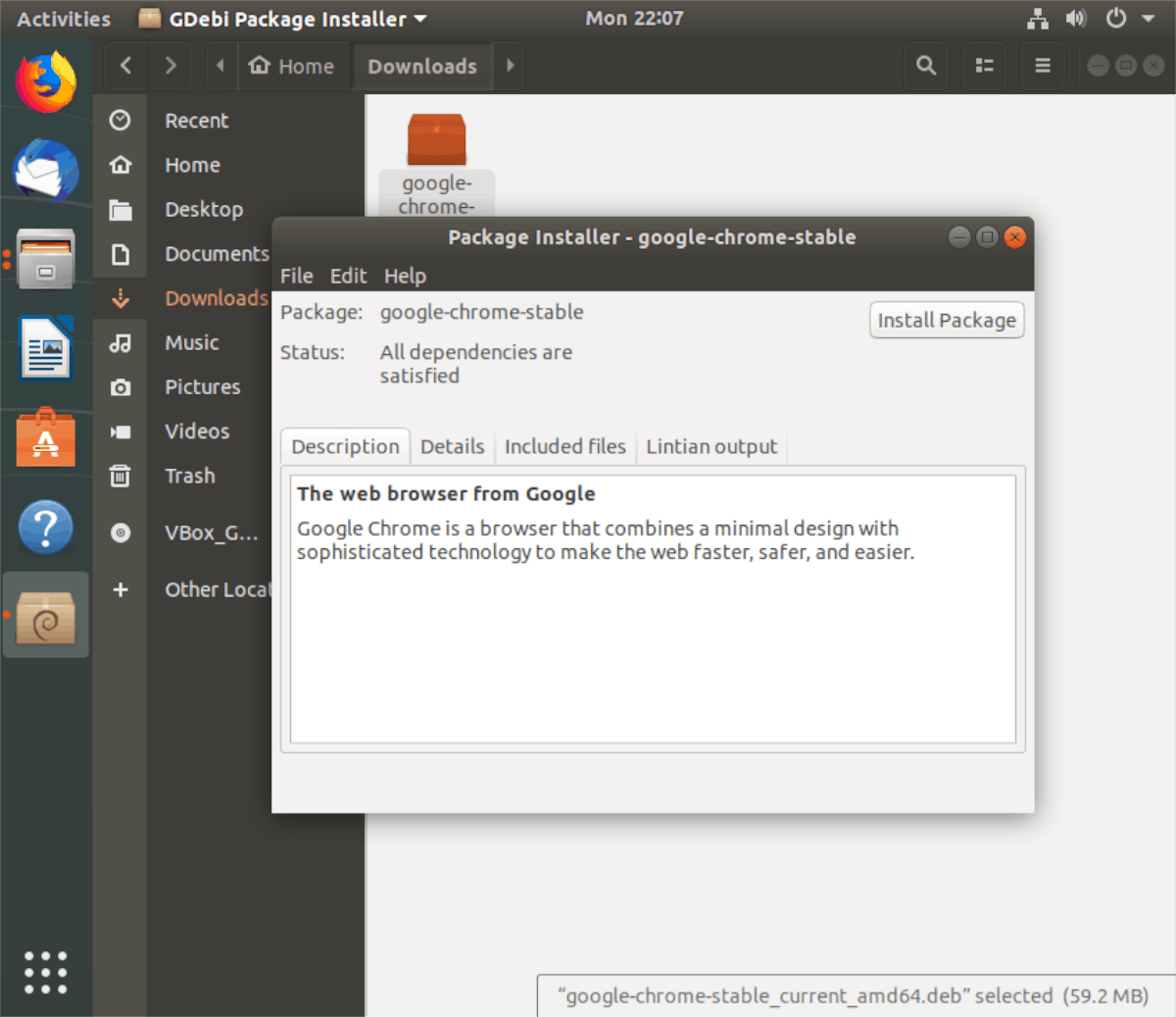 How to easily install DEB packages on Ubuntu