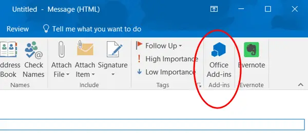 How to enable disable or remove Microsoft Outlook add ins