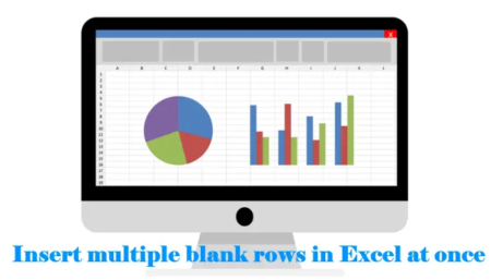 How to insert Multiple Blank Rows in Excel at once