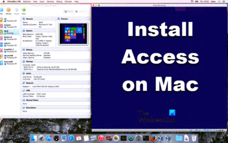 How to install Microsoft Access on Mac