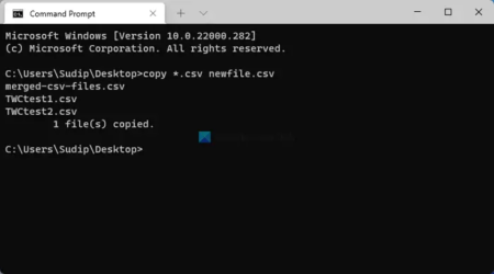 How to merge multiple CSV files into one Excel workbook