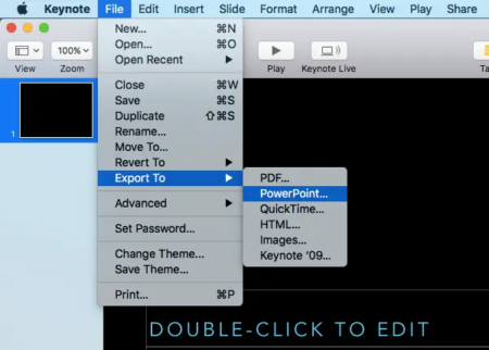 How to open Apple Keynote (.key) file in PowerPoint on Windows