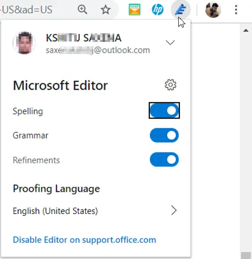 How to use Microsoft Editor to check Grammar and Spelling