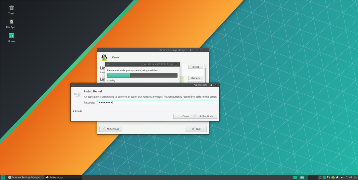 How to use the Manjaro Linux driver installer