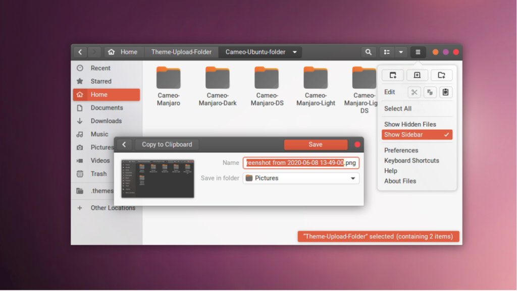 How to install the Cameo Ubuntu GTK theme on Linux