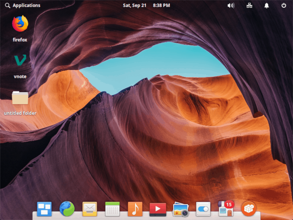 How to re-enable desktop icons in Elementary OS