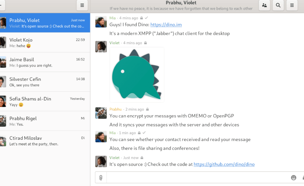 How to install the Dino XMPP client on Linux