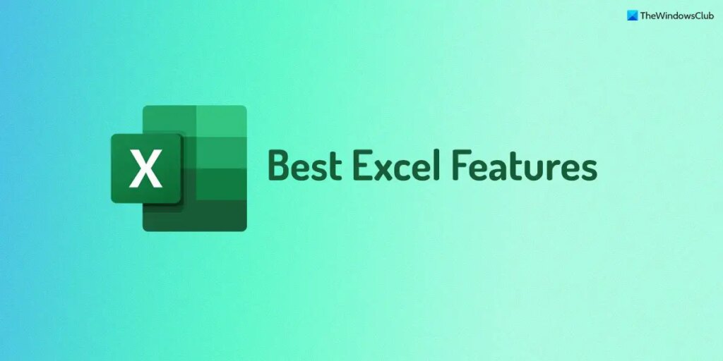 Useful Excel features functions and formulas