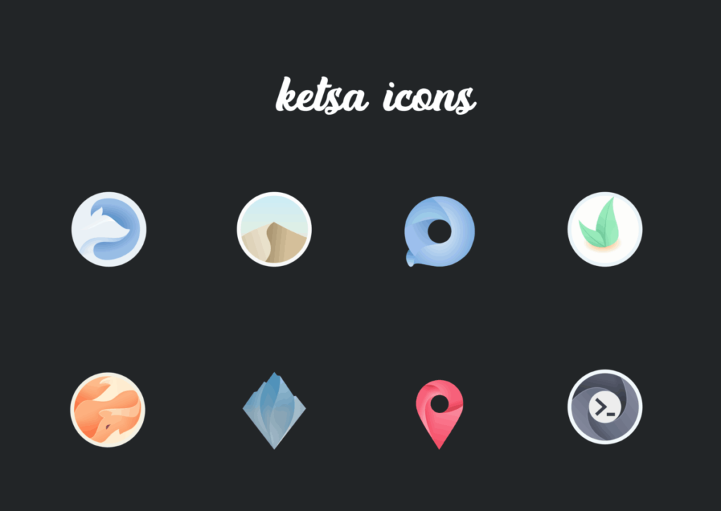 How to install the Ketsa icon theme on Linux