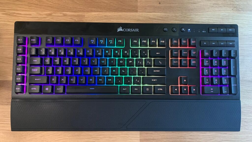 How to update Corsair keyboard firmware on Linux