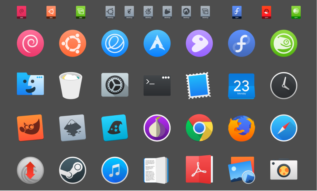 How To Install The Mac-like La Capitaine Icon Theme On Linux