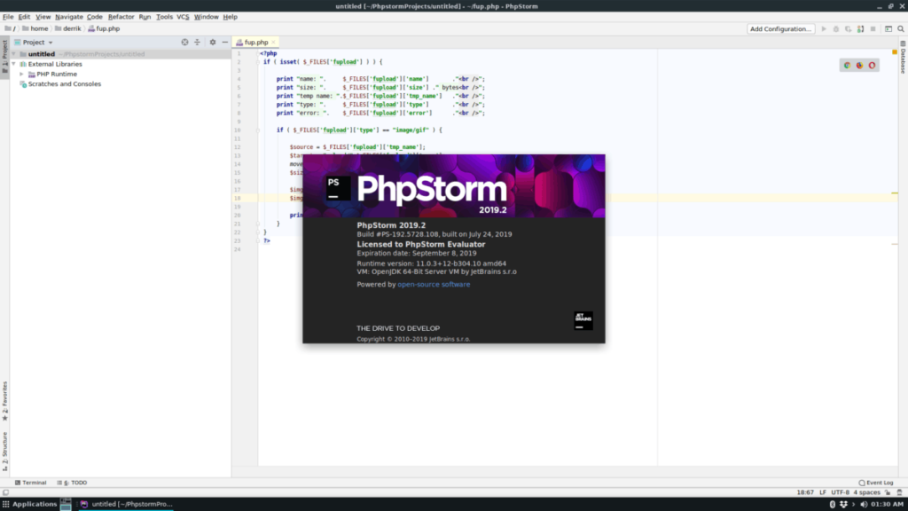 How to install the PhpStorm IDE on Linux