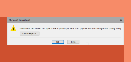 PowerPoint can't open this type of file [Fixed]