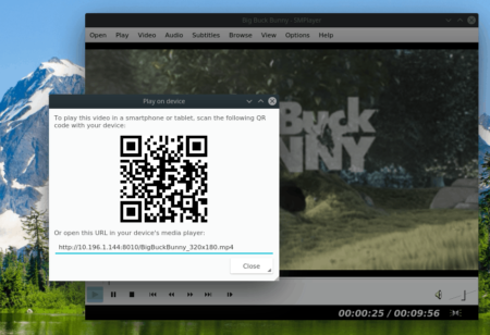 How to stream media from Linux to Mobile or remote PCs with SMPlayer