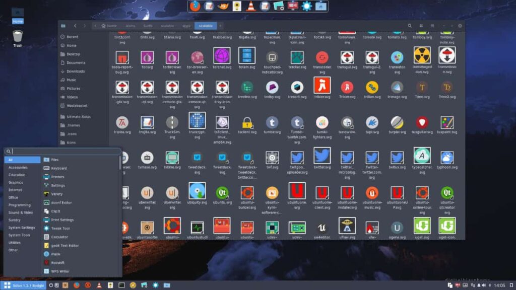 How to install the Surfn icon theme on Linux